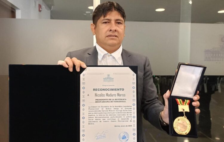 Yujra dice que reconocimiento a Maduro de diputado Cuéllar es a título personal
