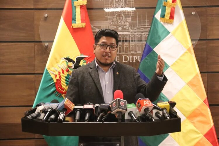 Presidente de Diputados prevé el debate de la ley de distribución de escaños el viernes