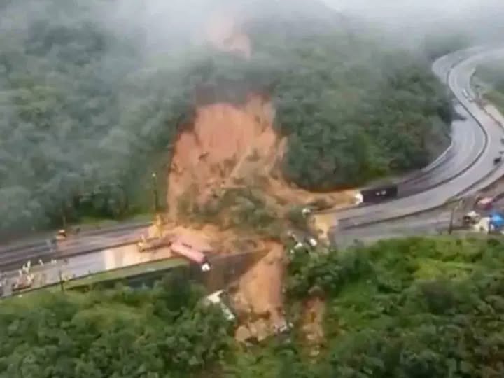 El deslave afectó una carretera