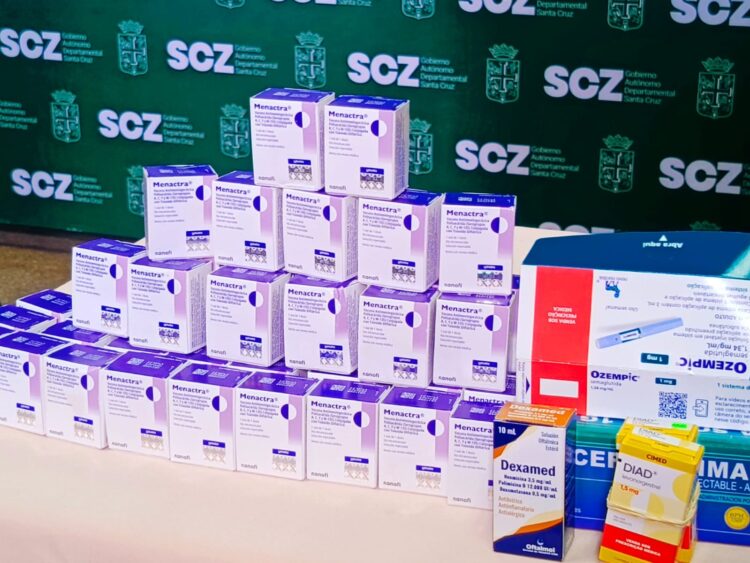 Un total de 55 vacunas contra la meningitis fueron confiscadas por ser de contrabando.