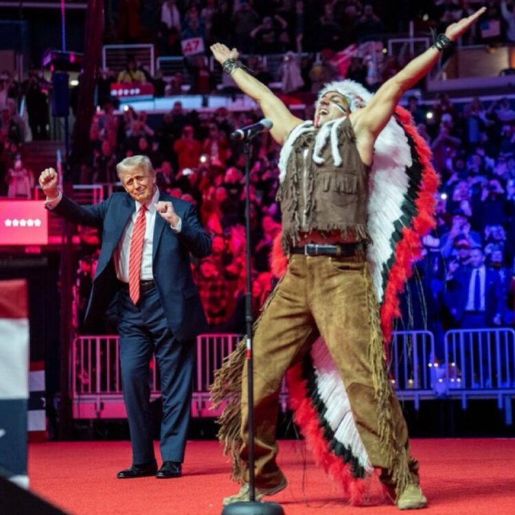 Trump bailó al ritmo de Village People el domingo