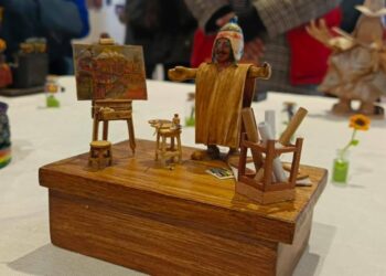 Se exponen obras de artistas nacionales y extranjeros