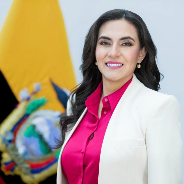 La vicepresidenta de Ecuador, Verónica Abad