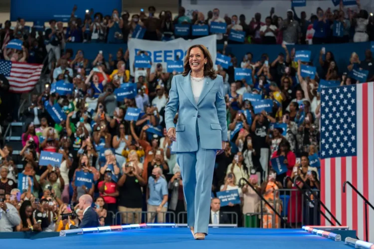 Harris recibió el apoyo de celebridades/ RRSSKamala Harris