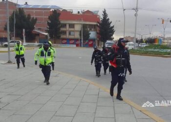 La Alcaldía de El Alto realizó un operativo