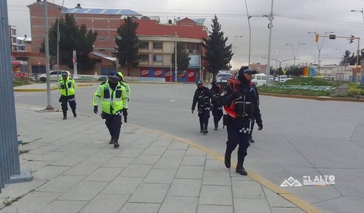 La Alcaldía de El Alto realizó un operativo