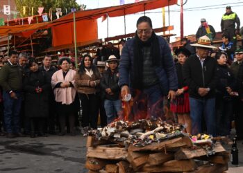 En Martes de Ch’alla, Arce convoca a la construcción, ‘en unidad’, de ‘un mejor futuro’
