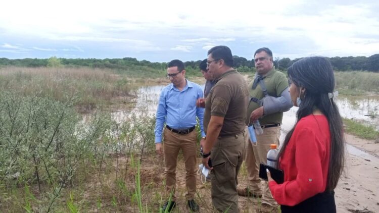 Los cuerpos estaban a orillas del río Piraí