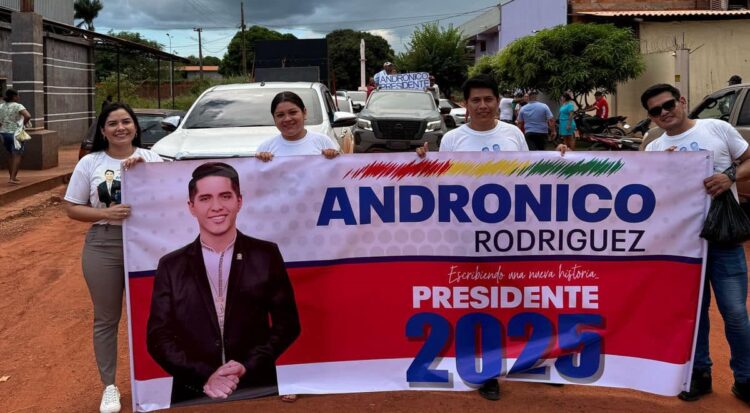 En San Matías proclaman a Andrónico como candidato presidencial y lo declaran Hijo Predilecto