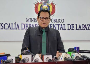 El Fiscal Departamental de la Paz, Luis Carlos Torrez