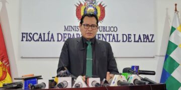 El Fiscal Departamental de la Paz, Luis Carlos Torrez