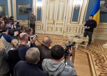 Zelenski dio su opinión sobre la reunión en Riad