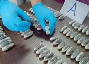 Los 'tragones' expulsaron 212 cápsulas