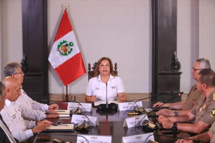 La presidenta de Perú aprobó un decreto/ RRSS Dina Boluarte