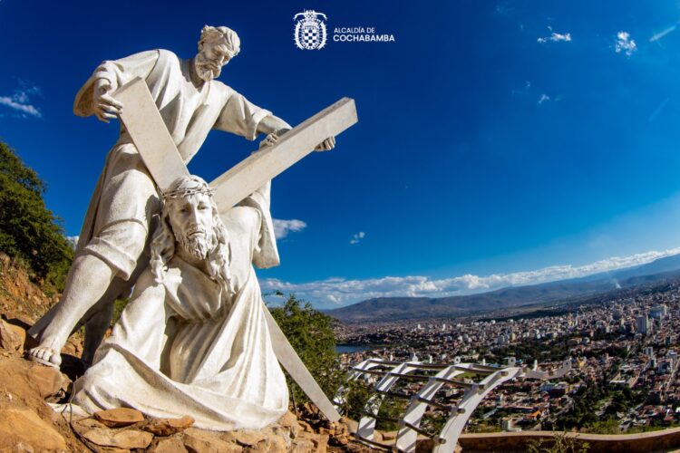Las esculturas que forman parte del proyecto encarado por la Alcaldía de Cochabamba.