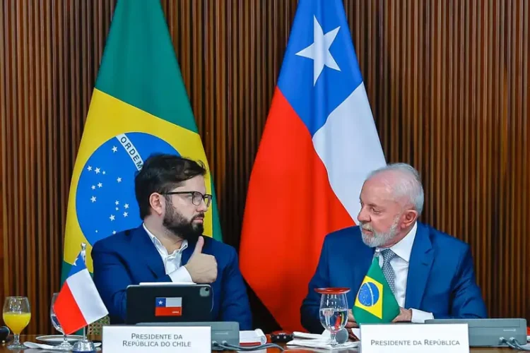 Boric y Lula se reunieron en Brasilia