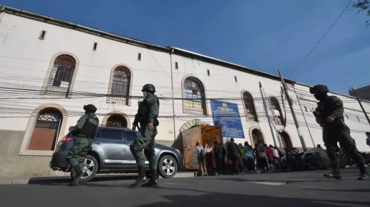 El penal de San Pedro en La Paz