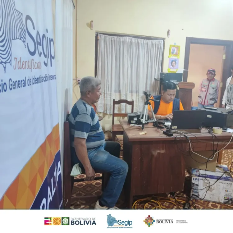 Desde el sábado, el Segip activará una campaña de cedulación masiva. FOTO: Segip