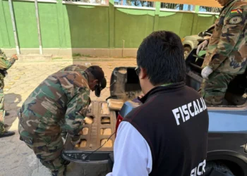 La Marihuana estaba en un compartimiento del vehículo