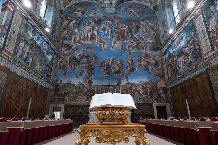 La Capilla Sixtina fue transformada/Vatican News