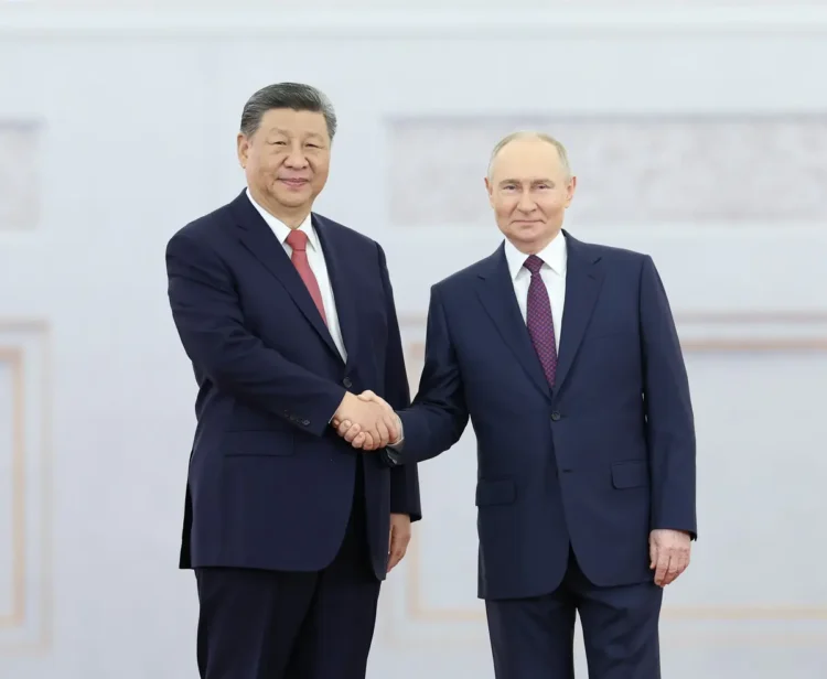 Xi Jinping visitó Moscú y se reunió con Putin/ Xinhua