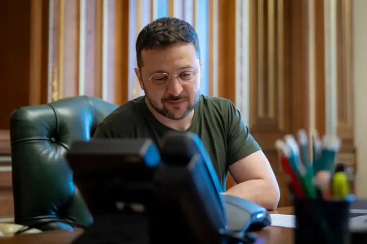Zelenski habló por teléfono con el Papa/ RRSS Volodimir Zelenski