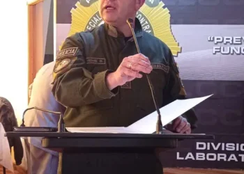El director de la FELCC de La Paz, Gabriel Neme