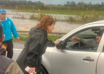 La ministra Patricia Bullrich estuvo en Zárate/ RRSS Patricia Bullrich