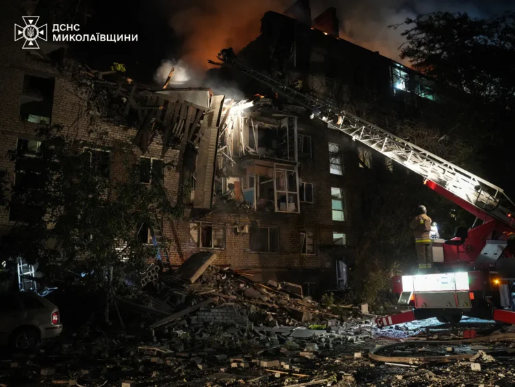 Rusia lanzó un ataque masivo sobre Kiev/RRSS Volodimir Zelenski