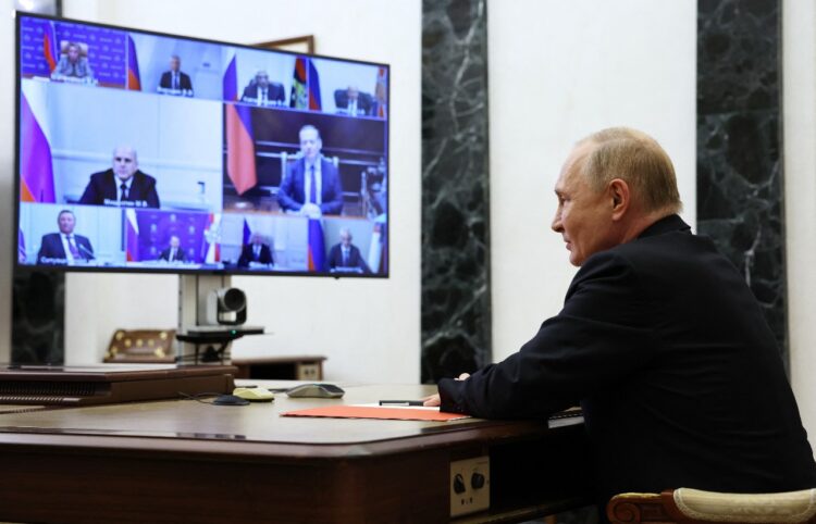 Vladimir Putin, presidente de Rusia