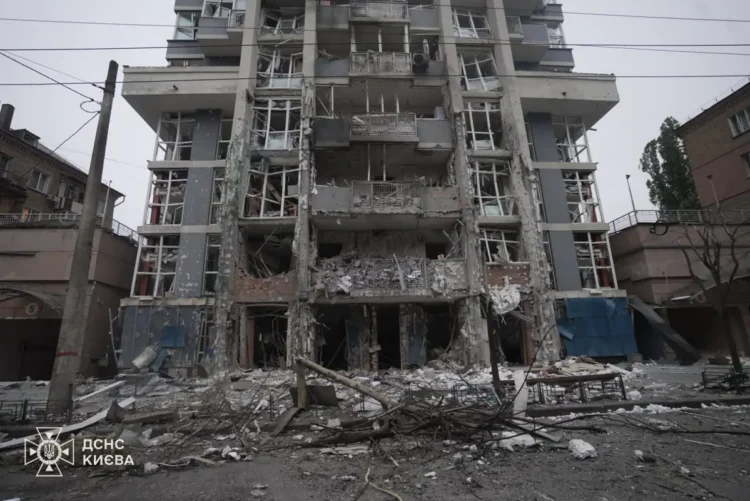 Varias ciudades fueron golpeadas por los bombardeos/RRSS Volodimir Zelenski