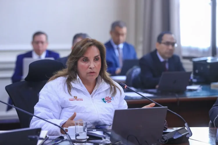 Dina Boluarte, presidenta de Perú/ Presidencia del Perú