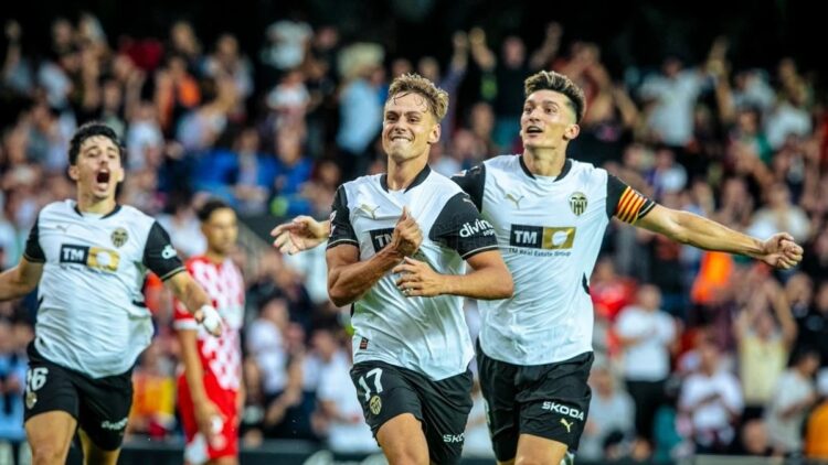 Girona, de Claure, pierde por dos errores en Mestalla