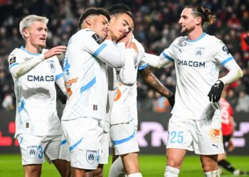 Marsella gana 2-1 al Rennes de Sampaoli y refuerza su segundo puesto