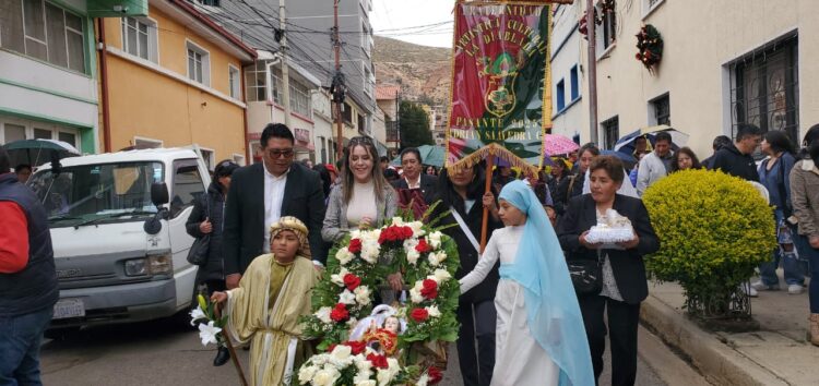 Celebración de los Reyes Magos en Oruro.