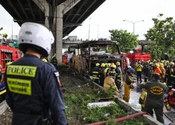 Encontraron los cuerpos dentro del bus