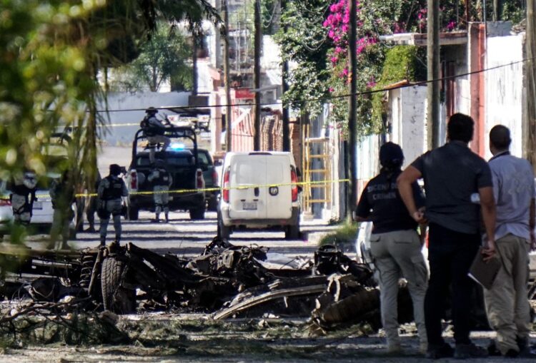 Dos coches bomba estallaron el jueves en Guanajuato