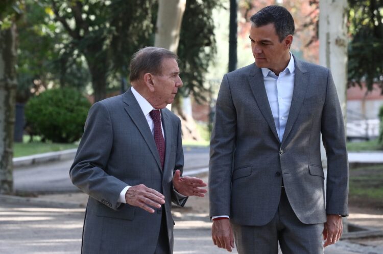 González Urrutia con Pedro Sánchez