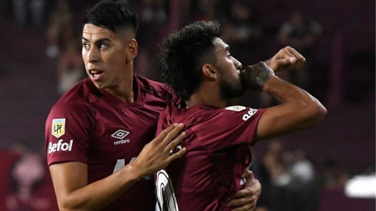 Lanús sale del fondo en el torneo Apertura argentino