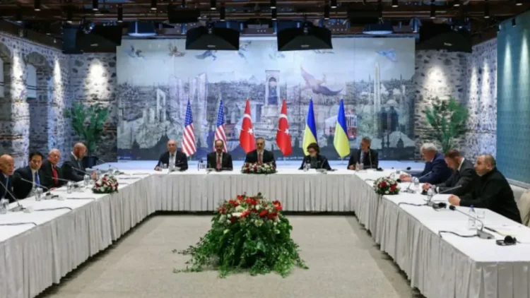 Las delegaciones reunidas en Turquía/AFP