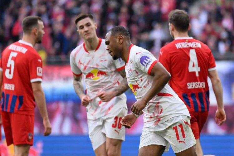 Leipzig tropieza ante Heidenheim (2-2) y cede el cuarto puesto al Friburgo