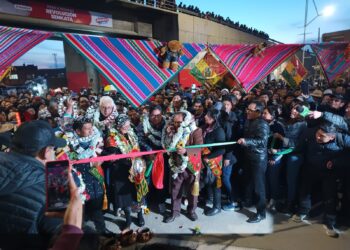 El distribuidor de Senkata fue inaugurado ayer.