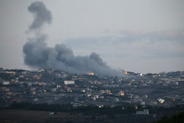 Bombardeo israelí en Beirut
