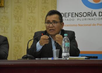 Defensor dice que Bolivia transita ‘un momento de incertidumbre’ frente a nuevo ciclo electoral