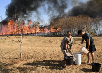 Incendios en Brasil