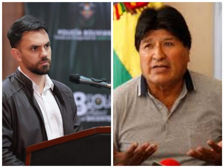 El Ministro de Gobierno acusa a Evo Morales por el ataque a la Policía.
