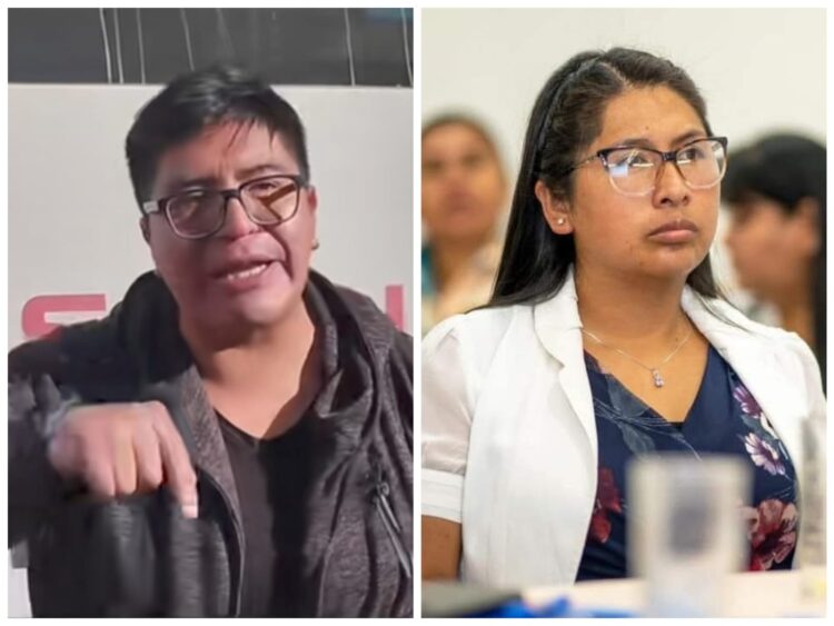 El tiktoker Mamani fue denunciado por la alcaldesa de El Alto, Eva Copa.