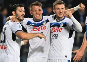 Atalanta golea 5-0 en Empoli y queda a tres puntos del nuevo líder Inter