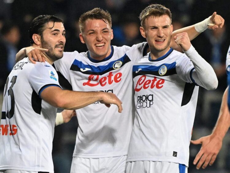 Atalanta golea 5-0 en Empoli y queda a tres puntos del nuevo líder Inter
