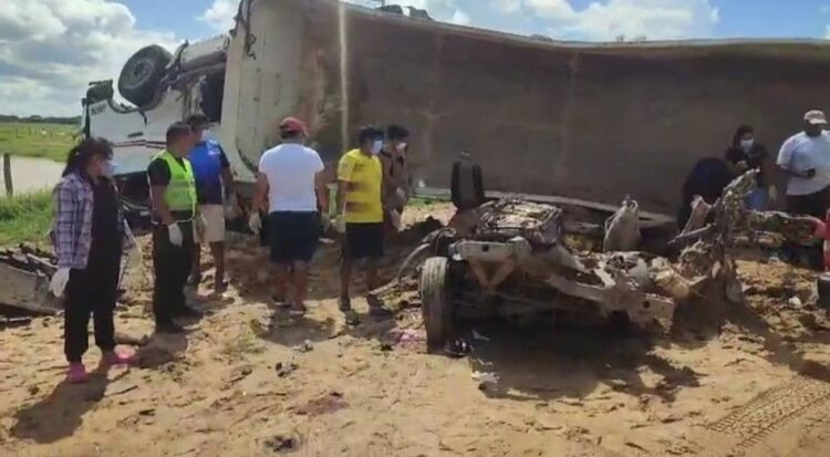 Reportan al menos 10 fallecidos en un accidente en San Julián